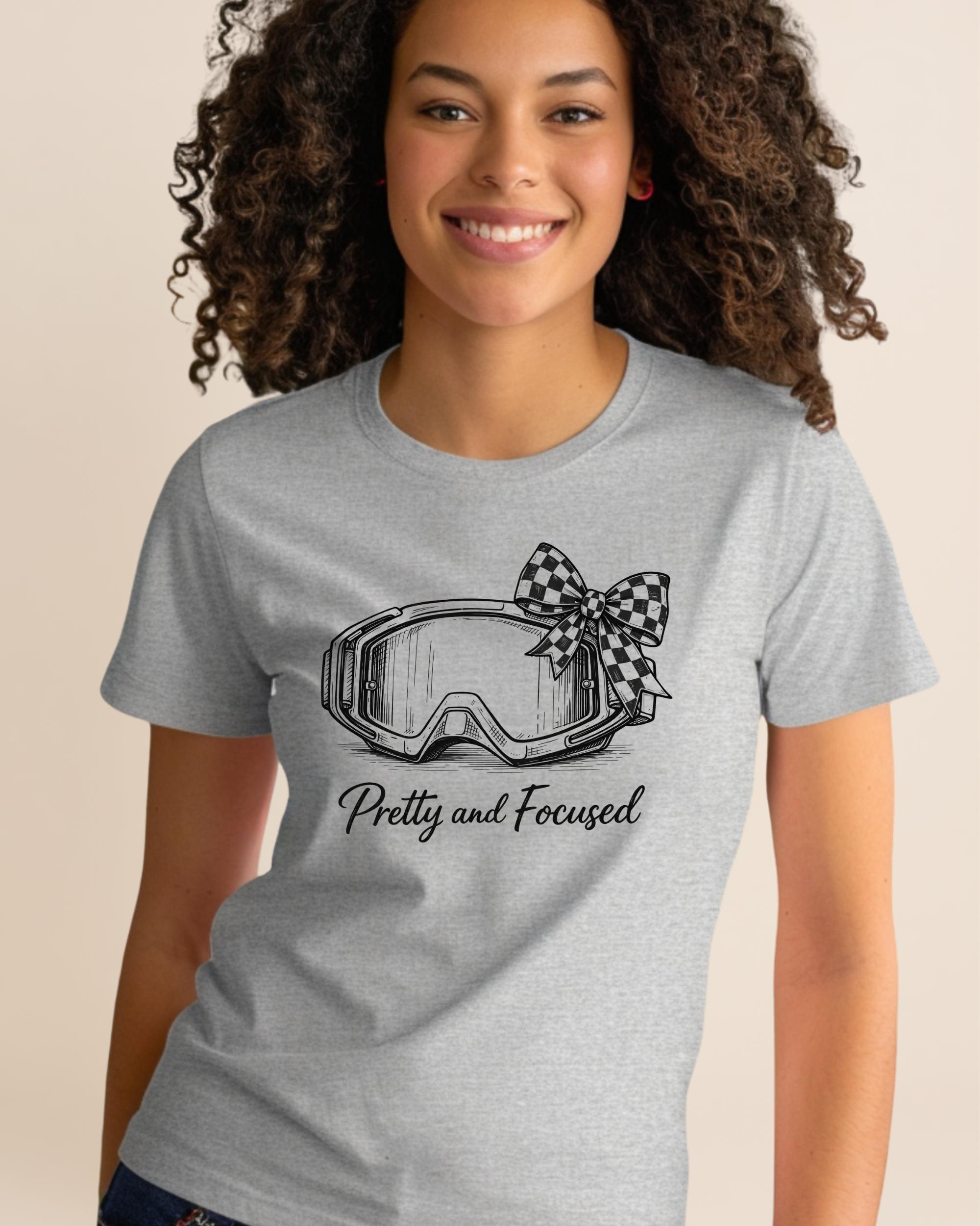 Pretty and Focussed Adult Unisex Tee