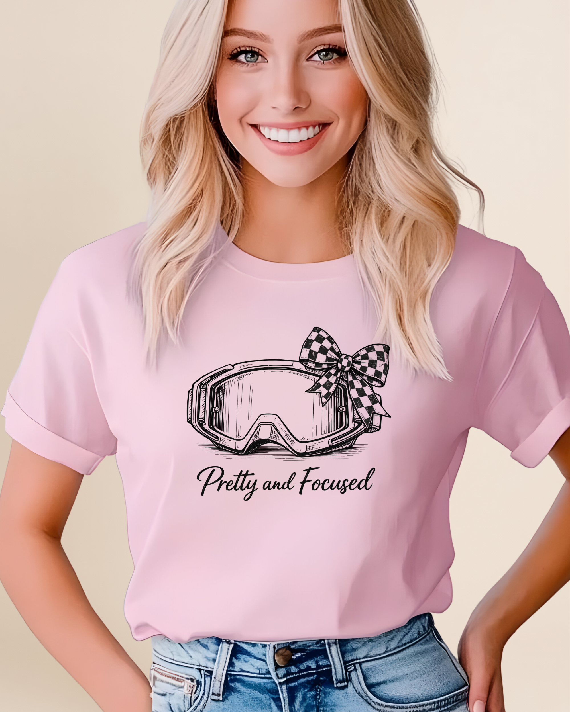 Pretty and Focussed Adult Unisex Tee