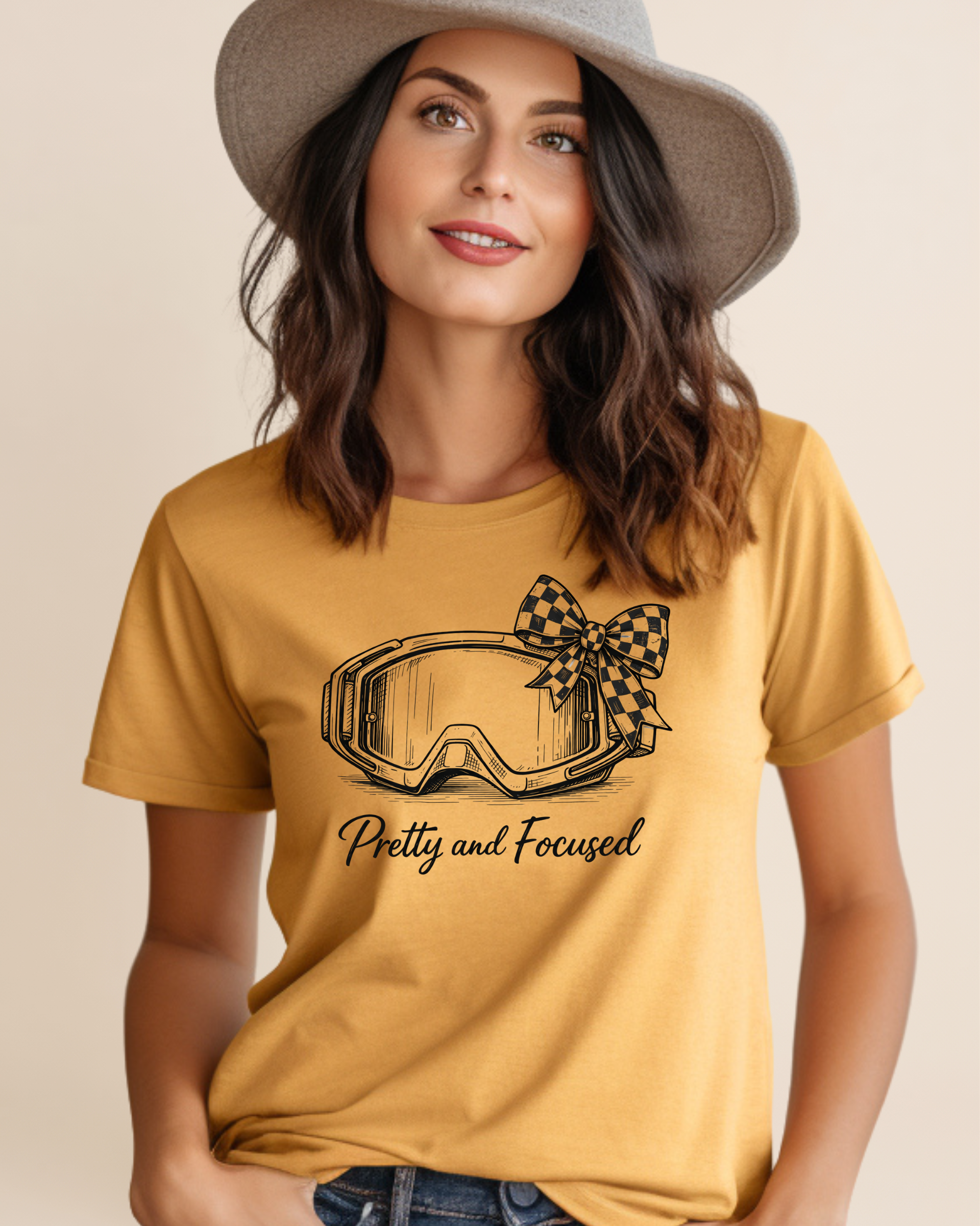 Pretty and Focussed Adult Unisex Tee