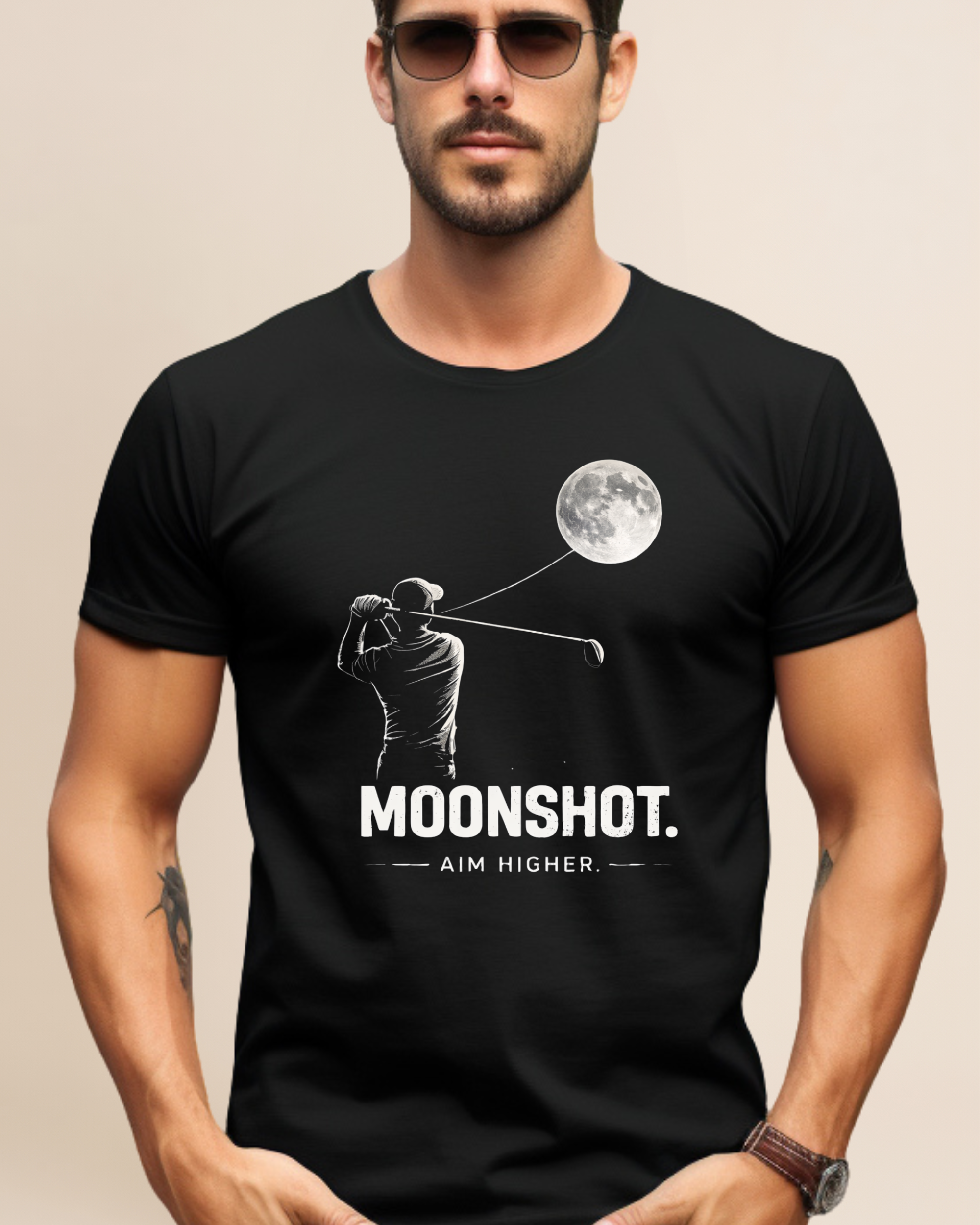 Golf Moonshot Adult Unisex Tee