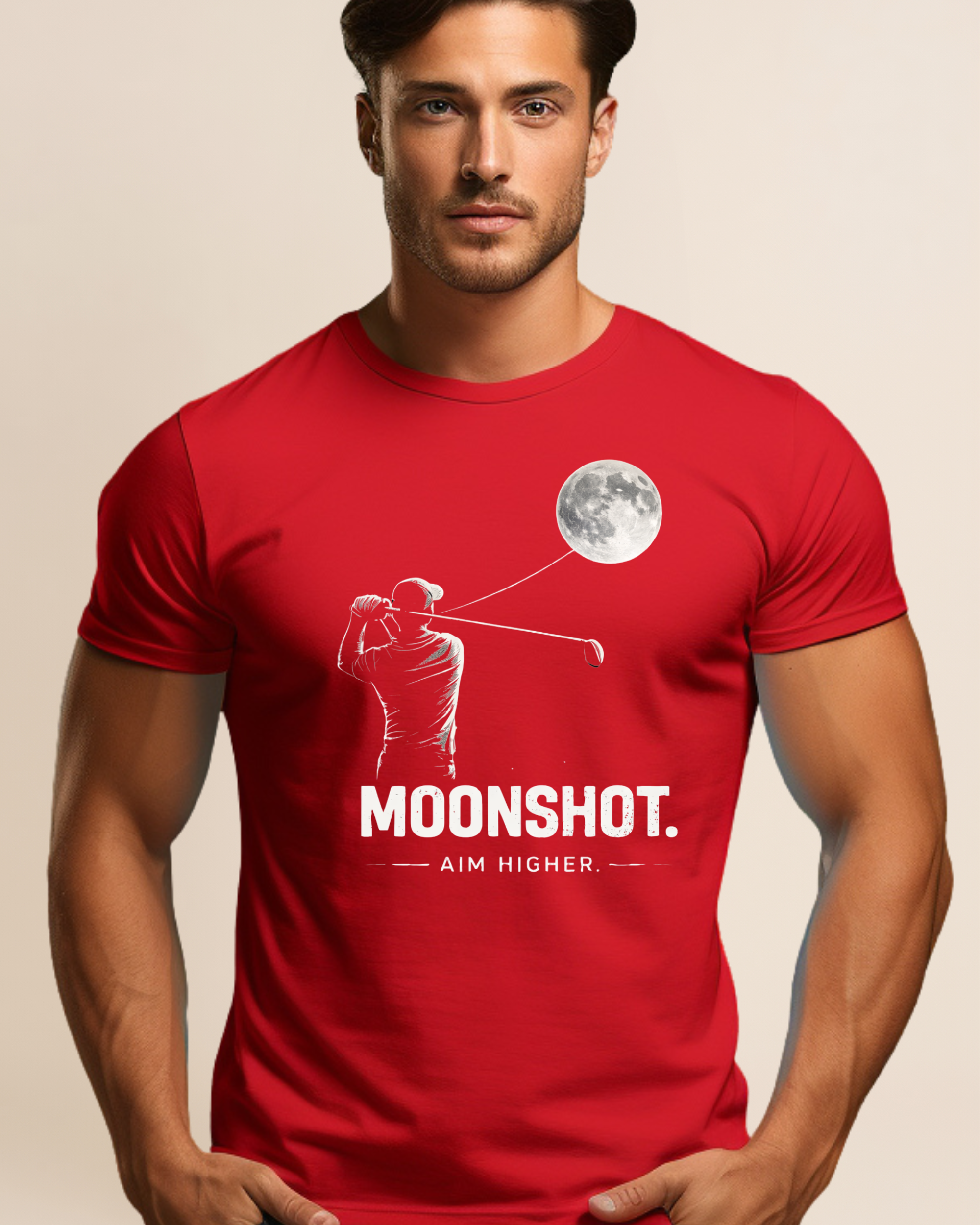 Golf Moonshot Adult Unisex Tee