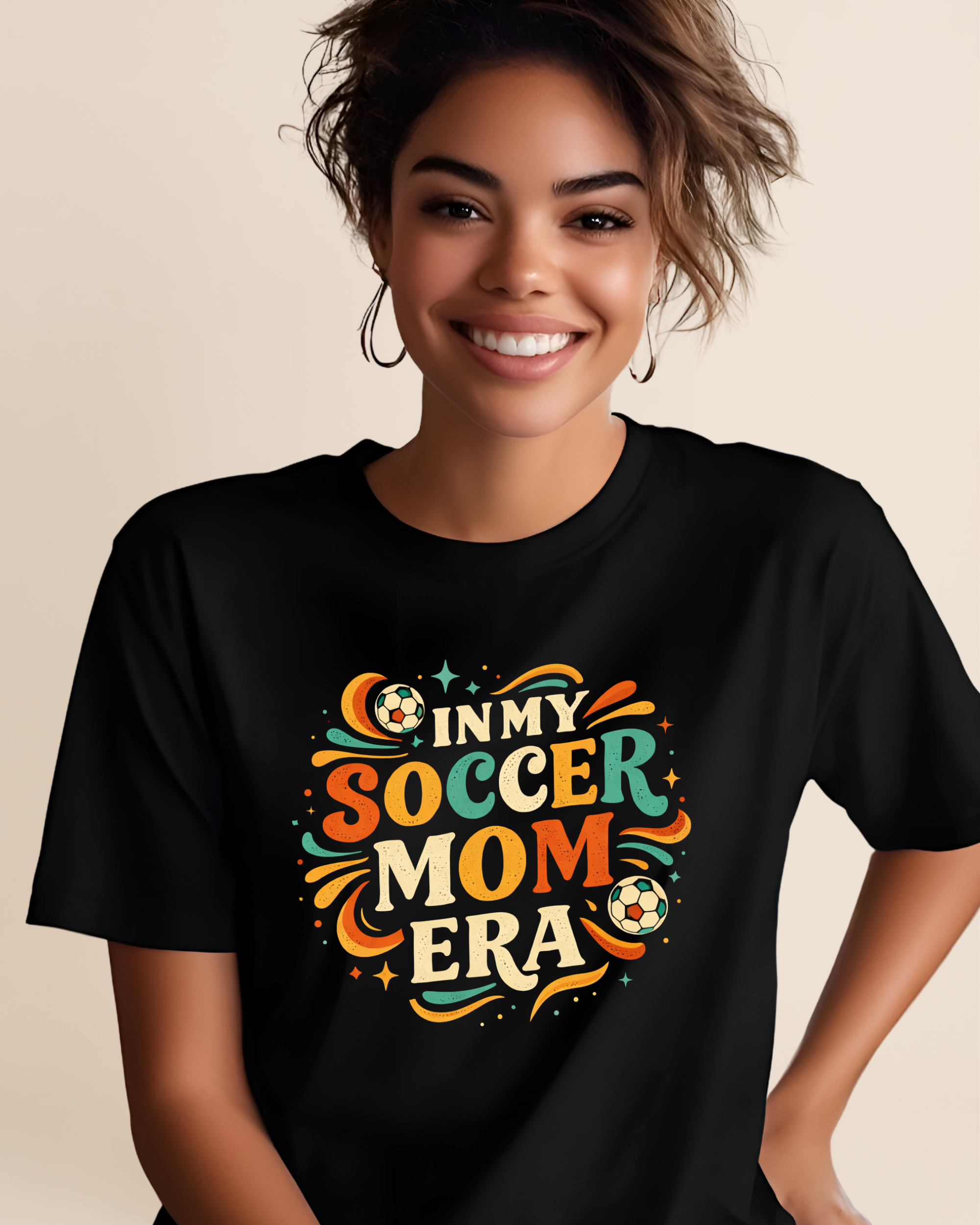 In My Soccer Mom Era Adult Unisex Tee