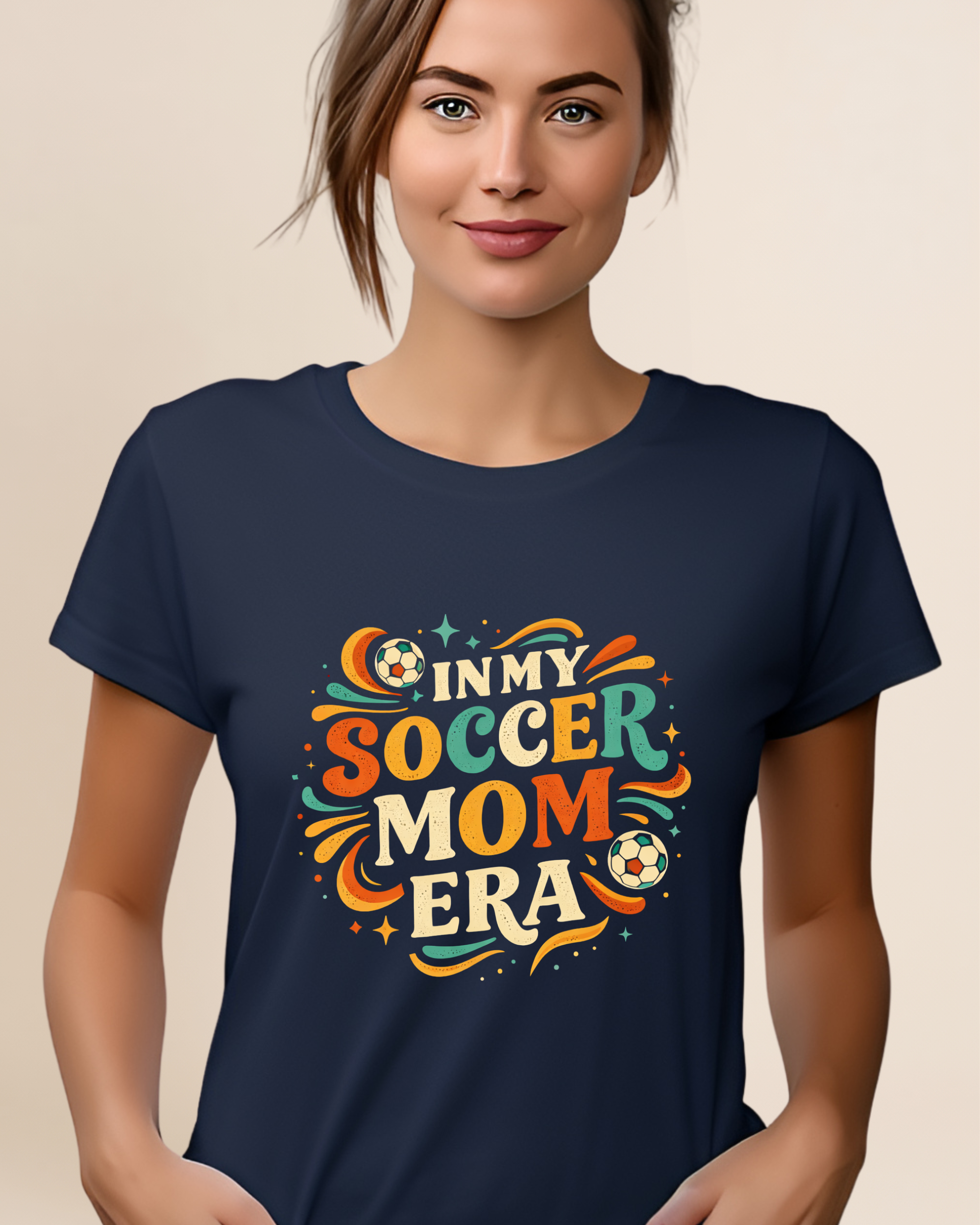 In My Soccer Mom Era Adult Unisex Tee