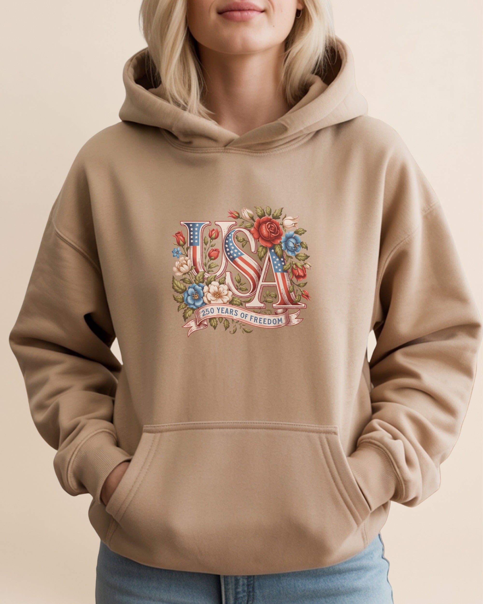 USA Heavy Blend™ Hooded Sweatshirt