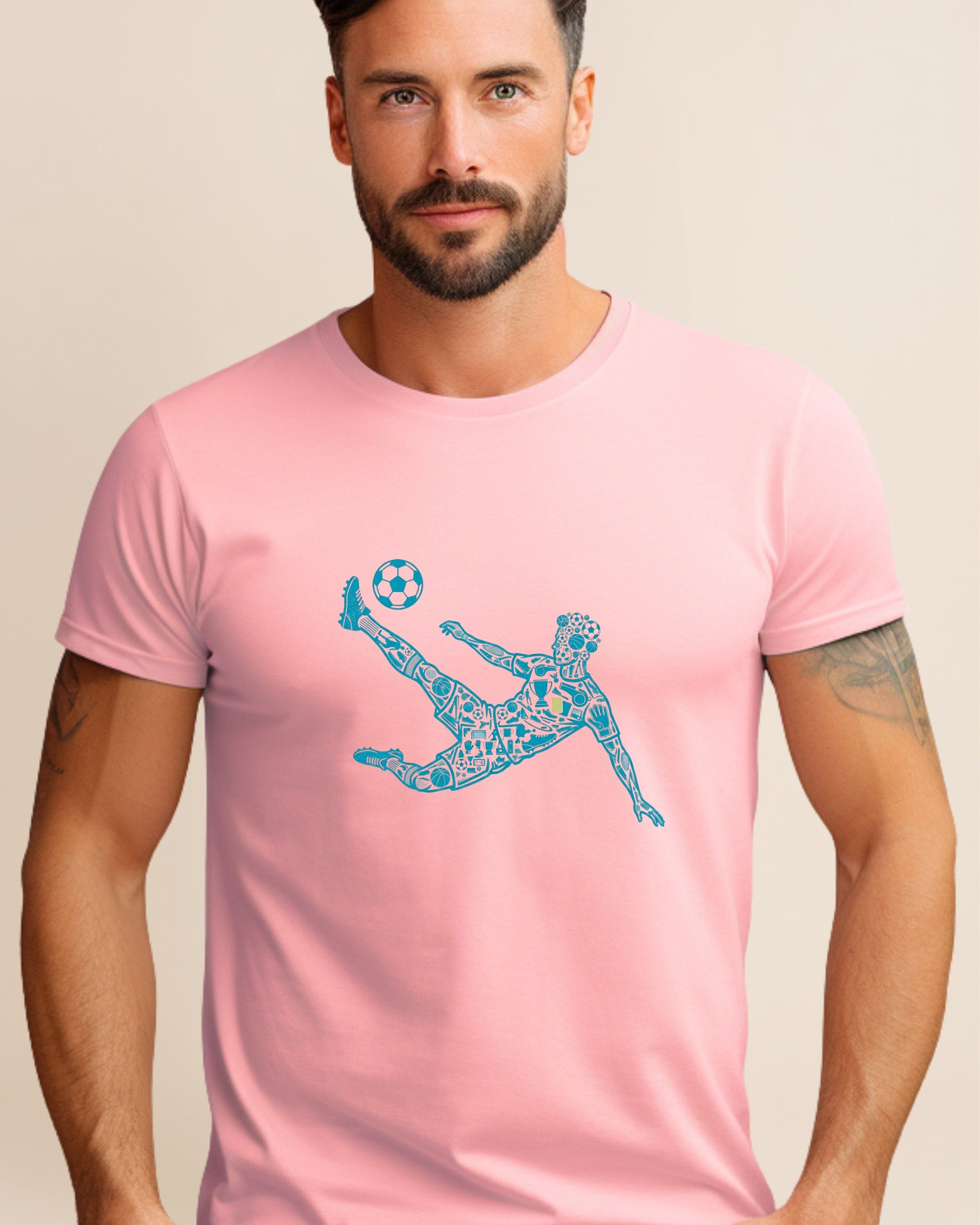 Dynamic Soccer Iconography Adult Adult Unisex Tee