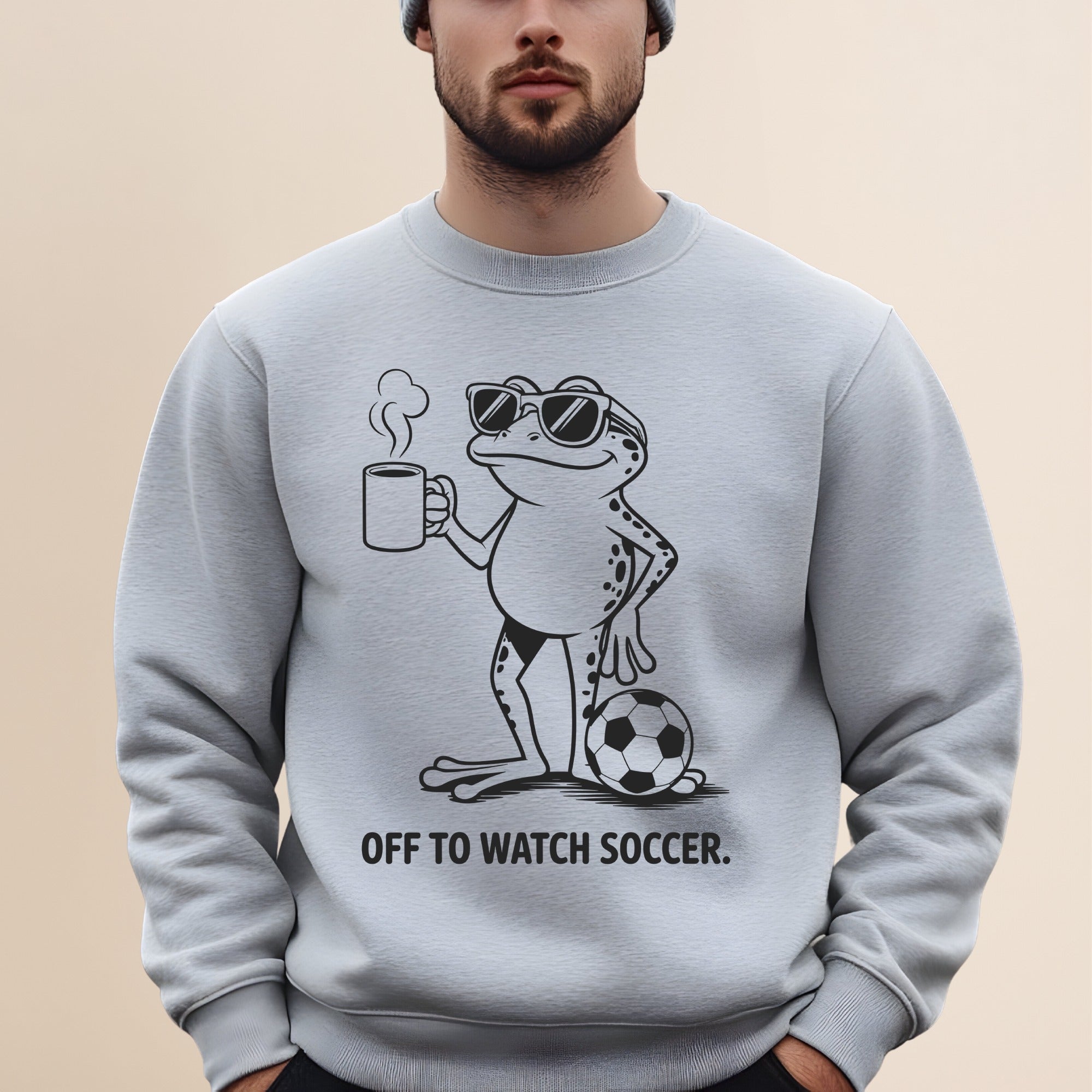 The 'Match Day Chill' Frog Sweatshirt