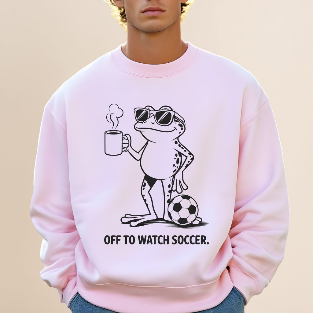 The 'Match Day Chill' Frog Sweatshirt