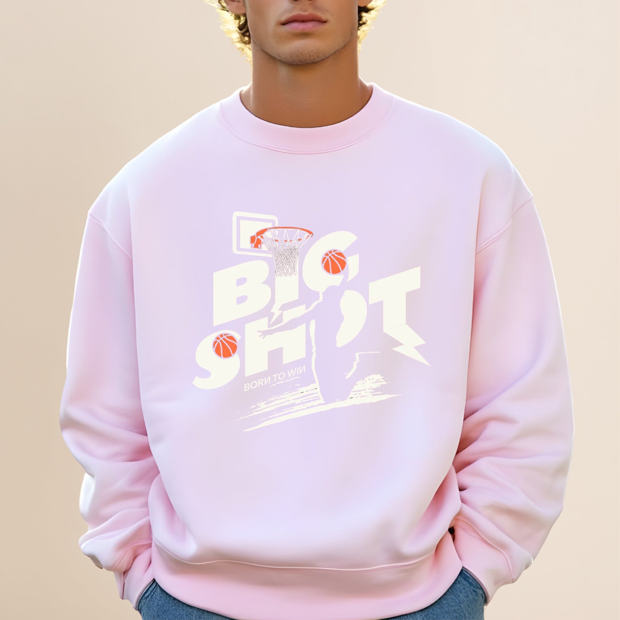Big Shot Basketball Graphic Sweatshirt