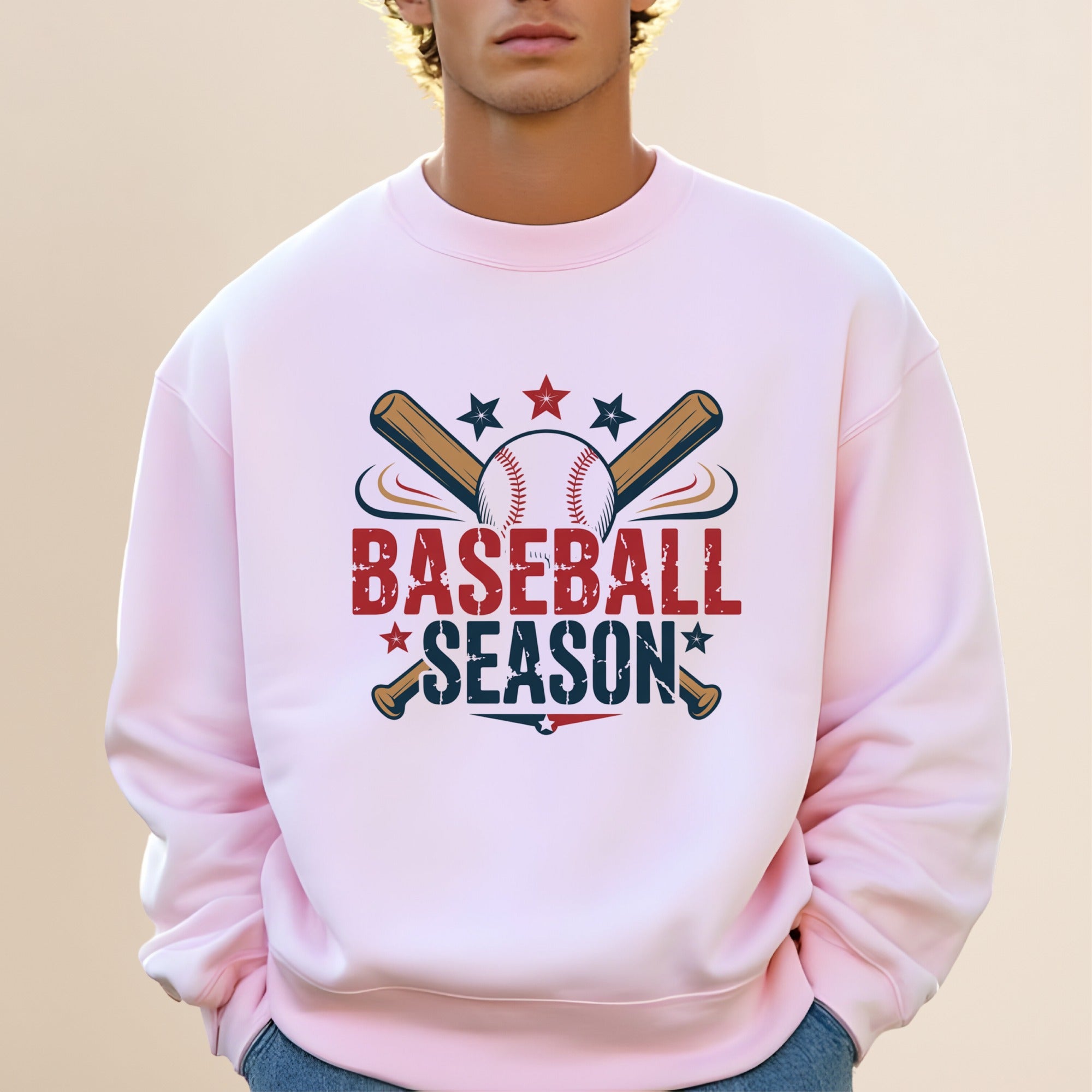 Baseball Season Heritage Graphic Sweatshirt
