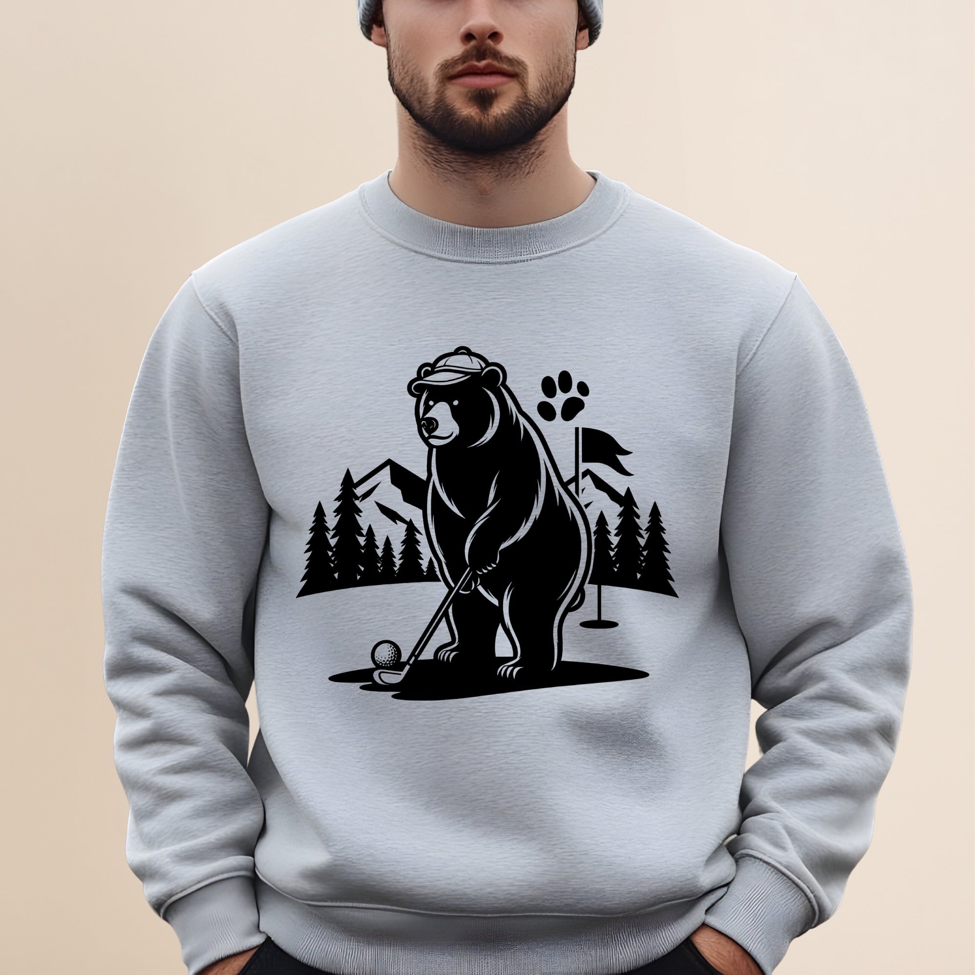 Forest Fairway Bear Sweatshirt