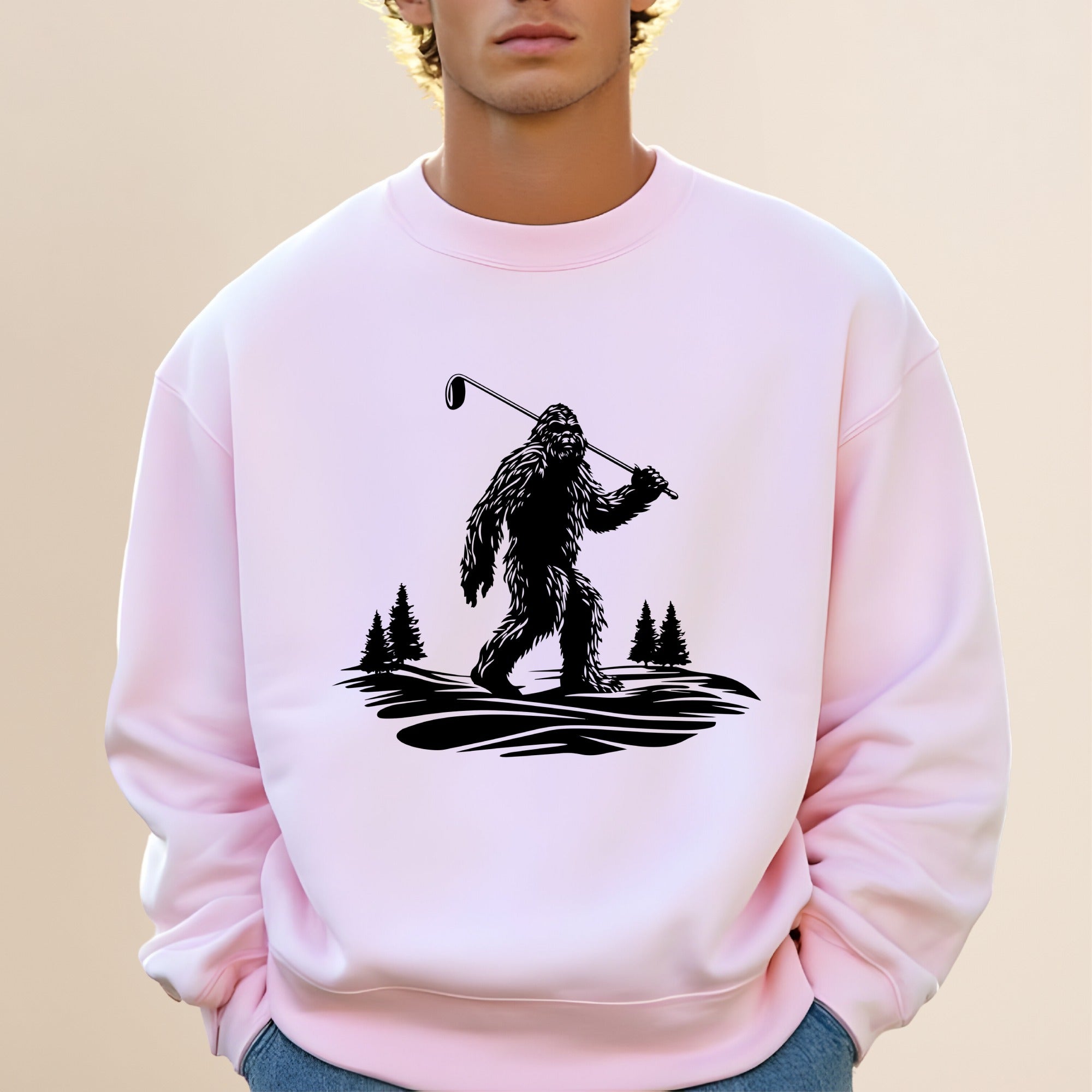 Sasquatch Caddy Golf Sweatshirt