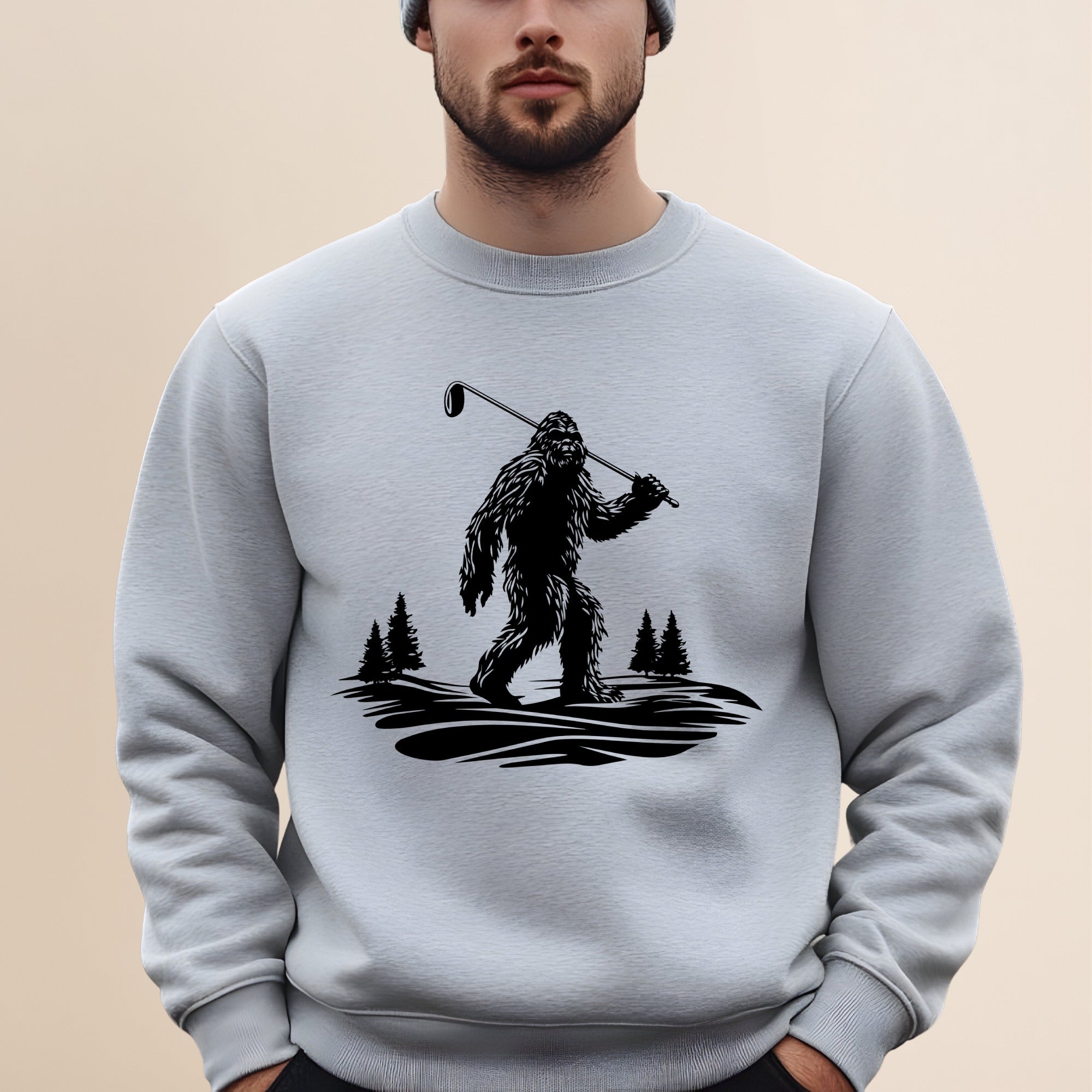 Sasquatch Caddy Golf Sweatshirt