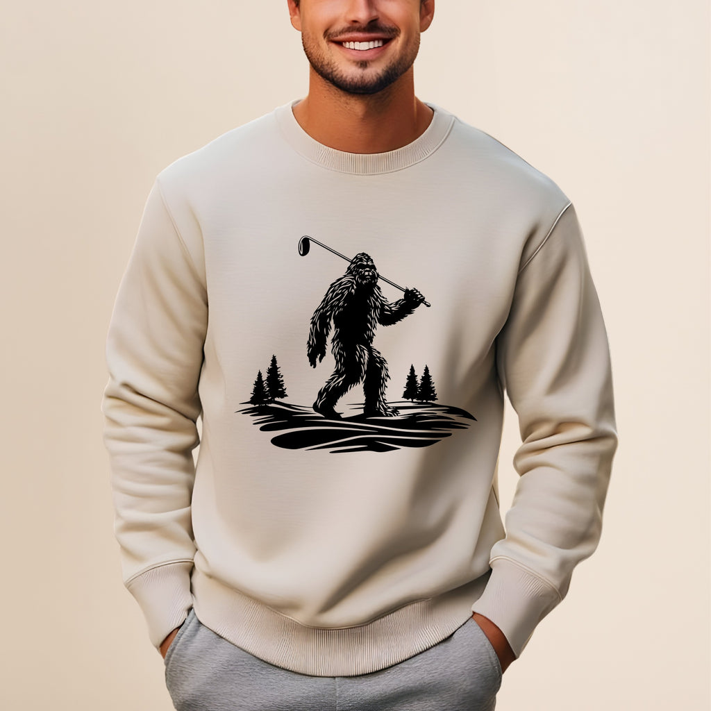 Sasquatch Caddy Golf Sweatshirt