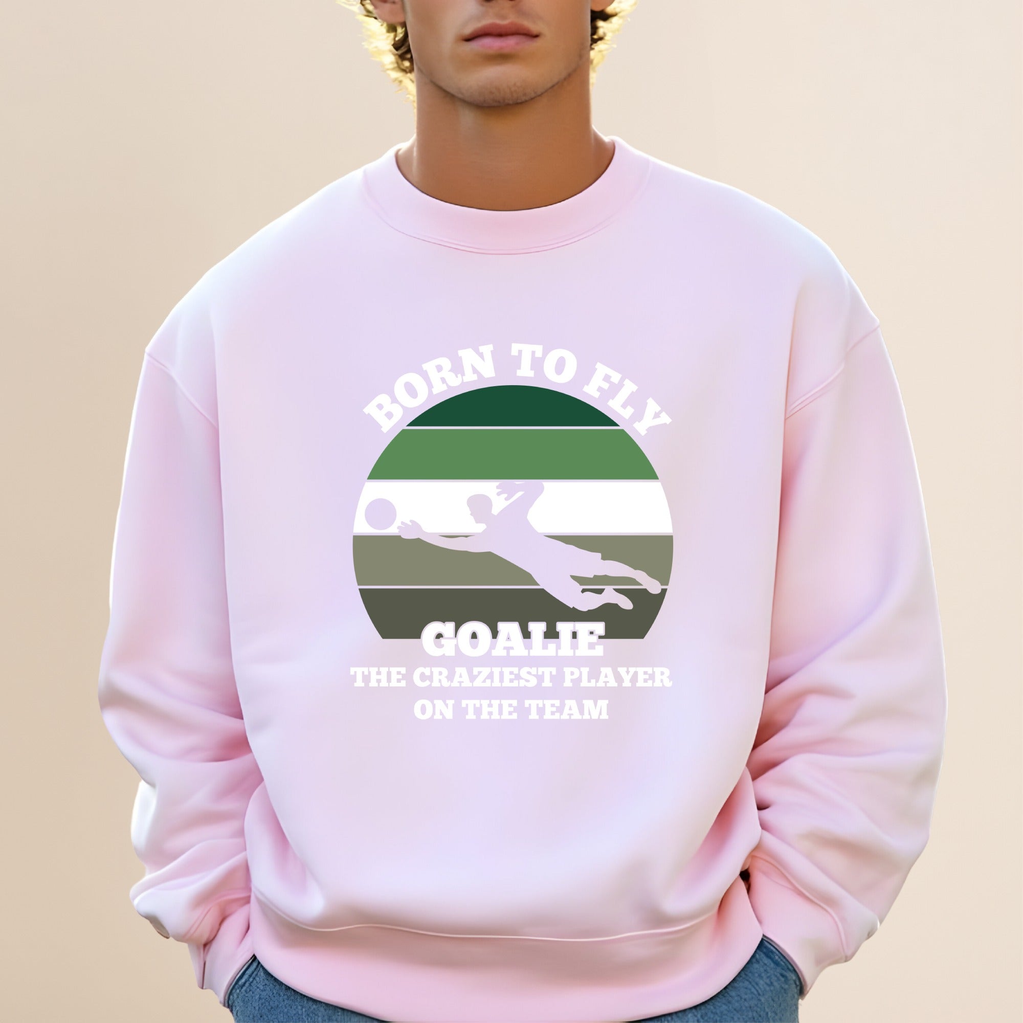 Retro Stripe Goalie Icon
