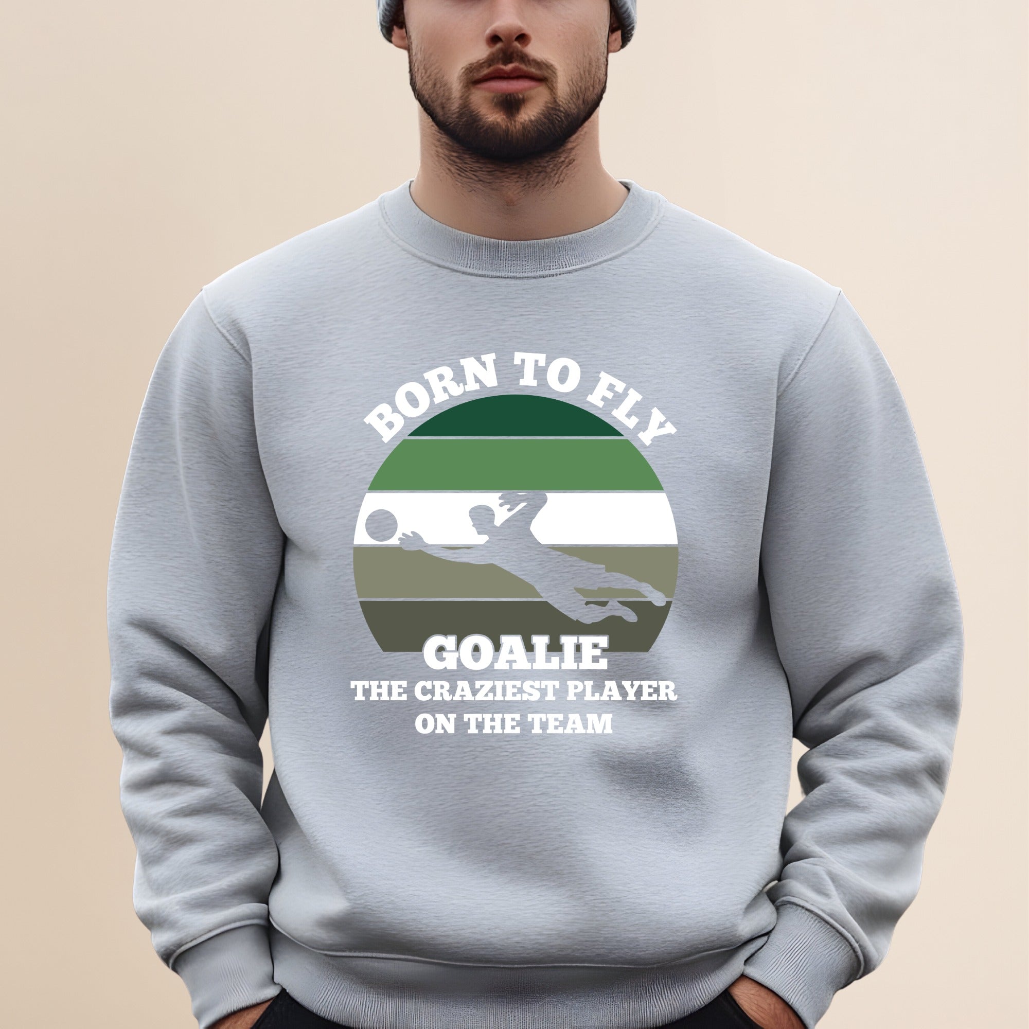Retro Stripe Goalie Icon