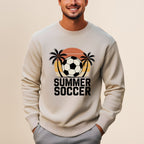 Retro Sunset Soccer