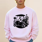 Coastal Drive Sunset Graphic