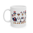 USA 4th of July Ceramic Mug
