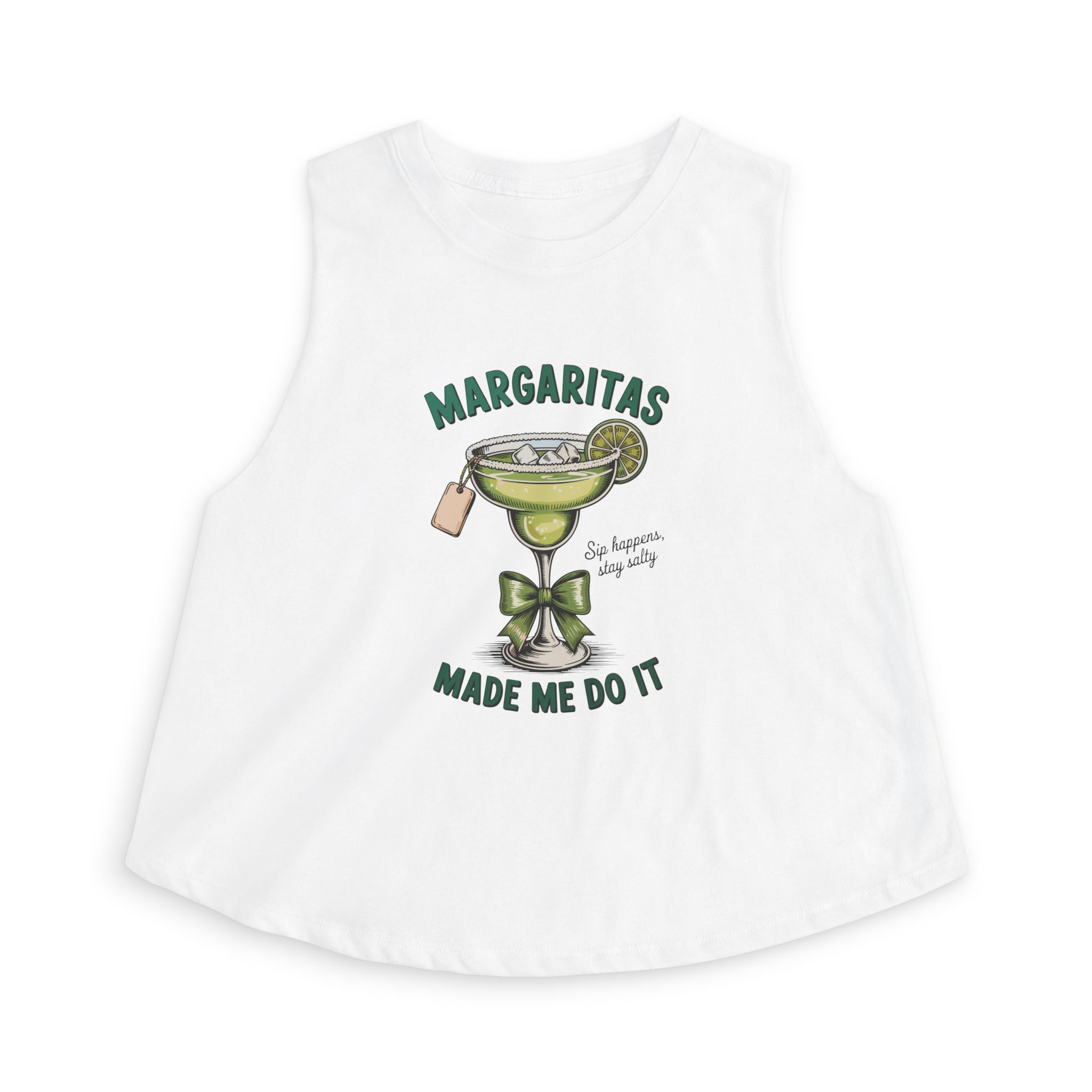 Margaritas Made Me Do It Crop Top
