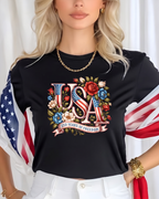 USA Adult Unisex Tee