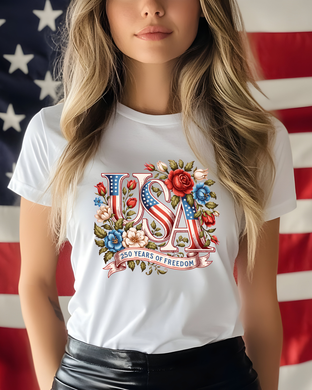 USA Adult Unisex Tee