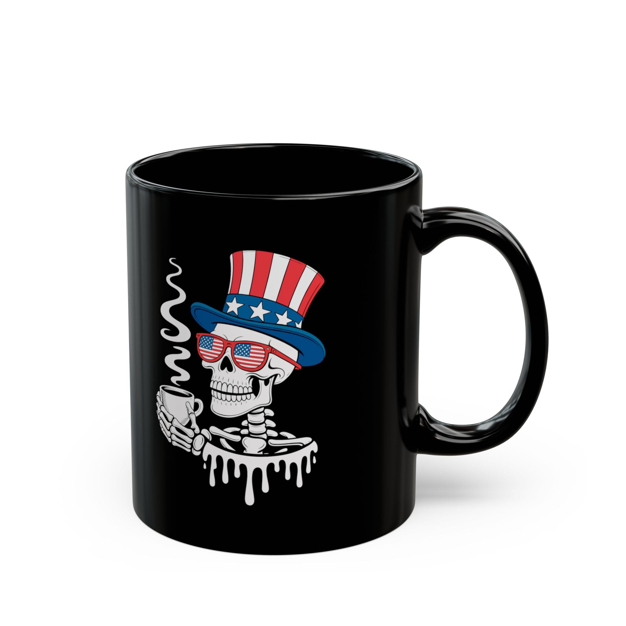 Skelton USA Black Mug (11oz, 15oz)