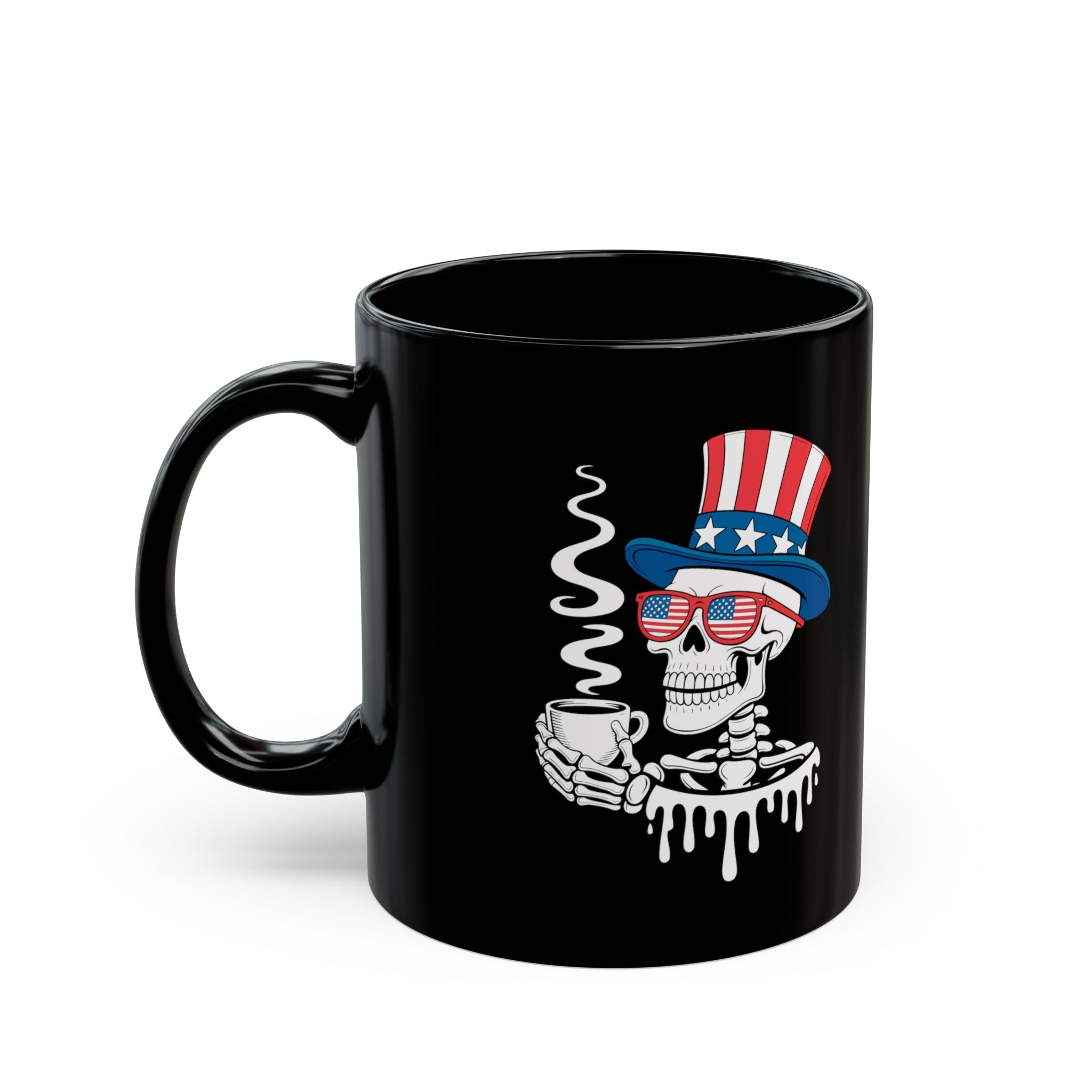 Skelton USA Black Mug (11oz, 15oz)