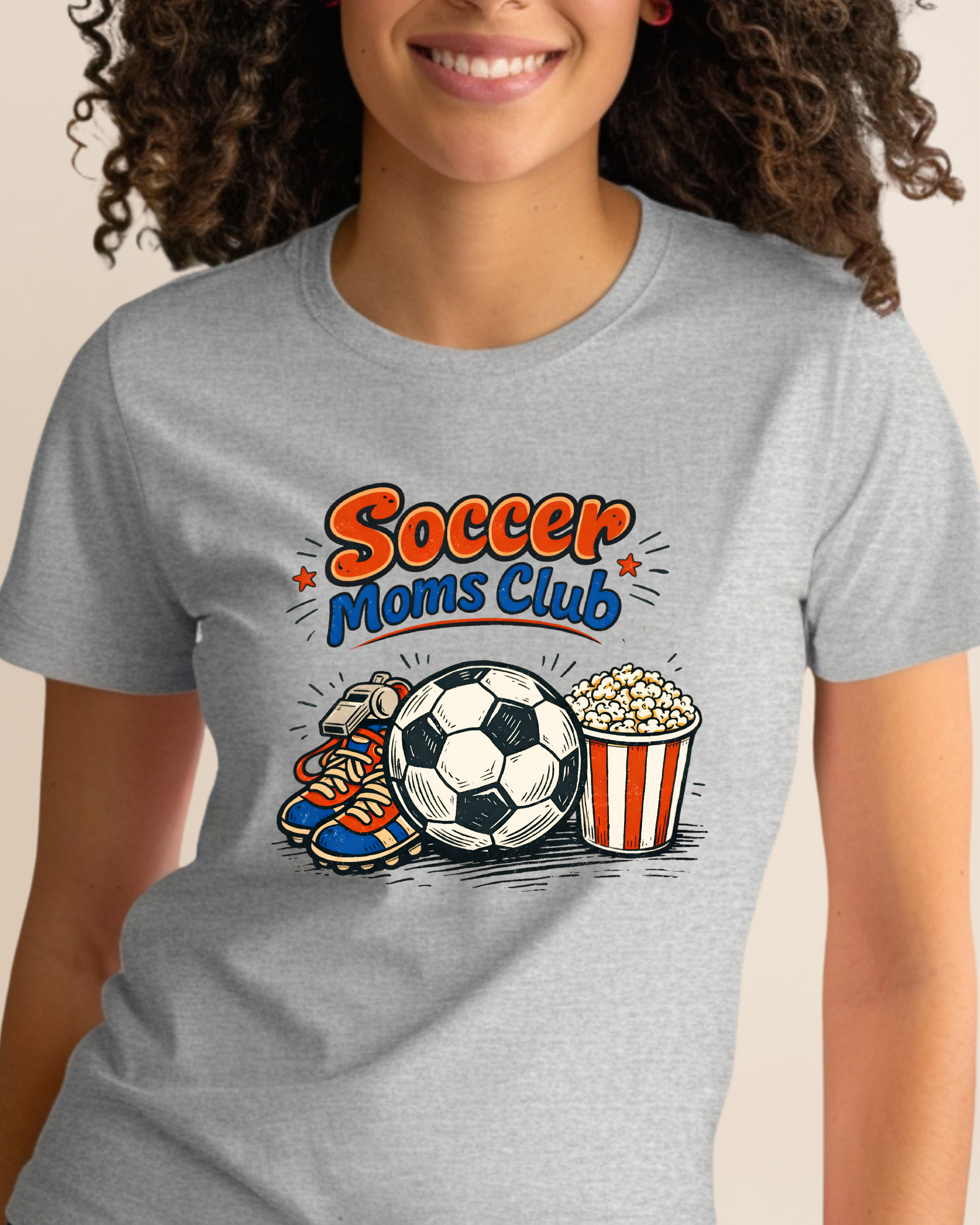Soccer Mom Club Adult Unisex Tee