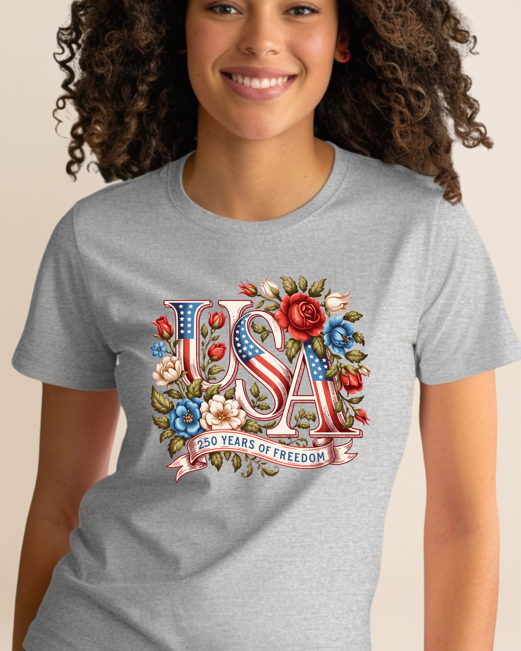 USA Adult Unisex Tee