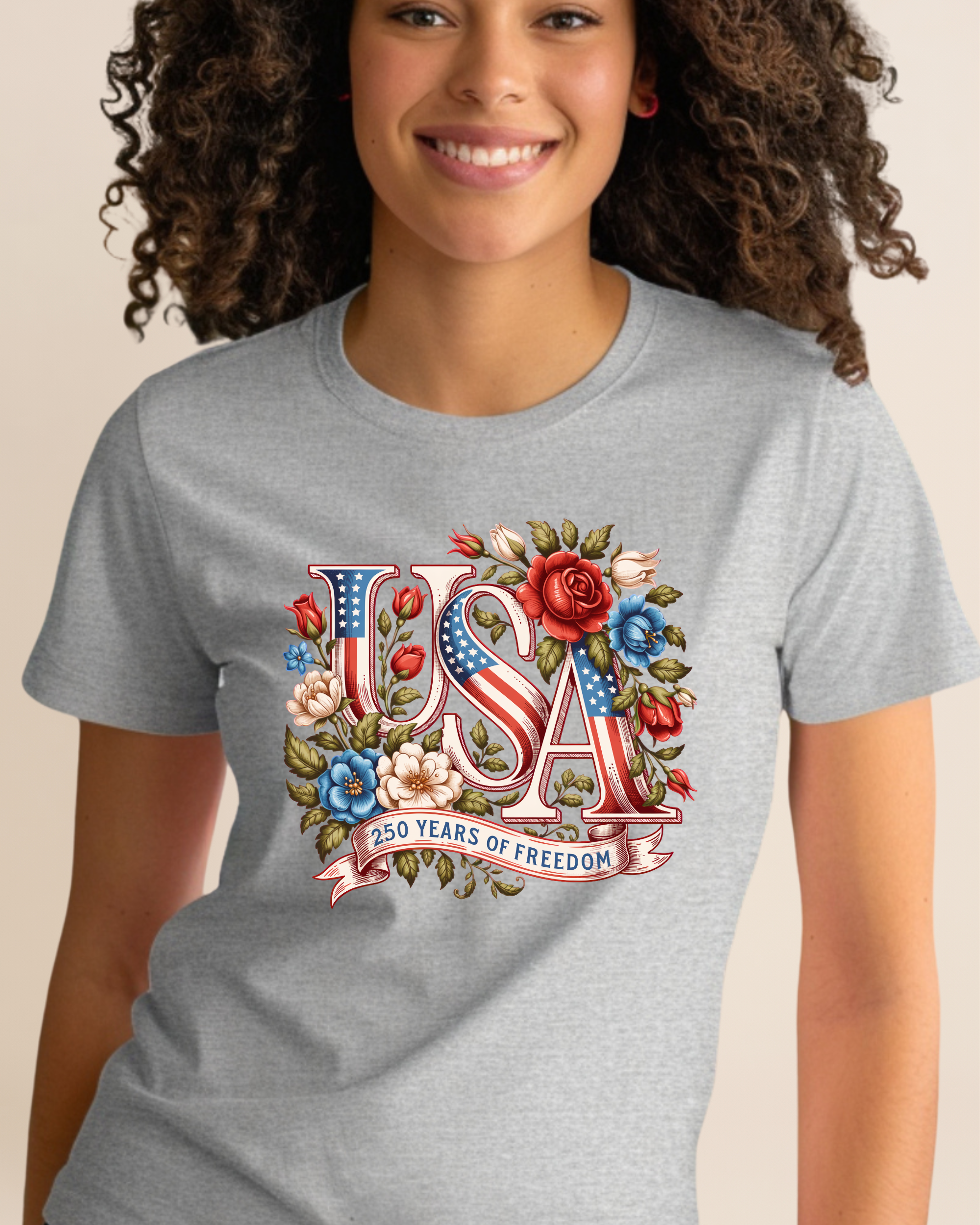 USA Adult Unisex Tee