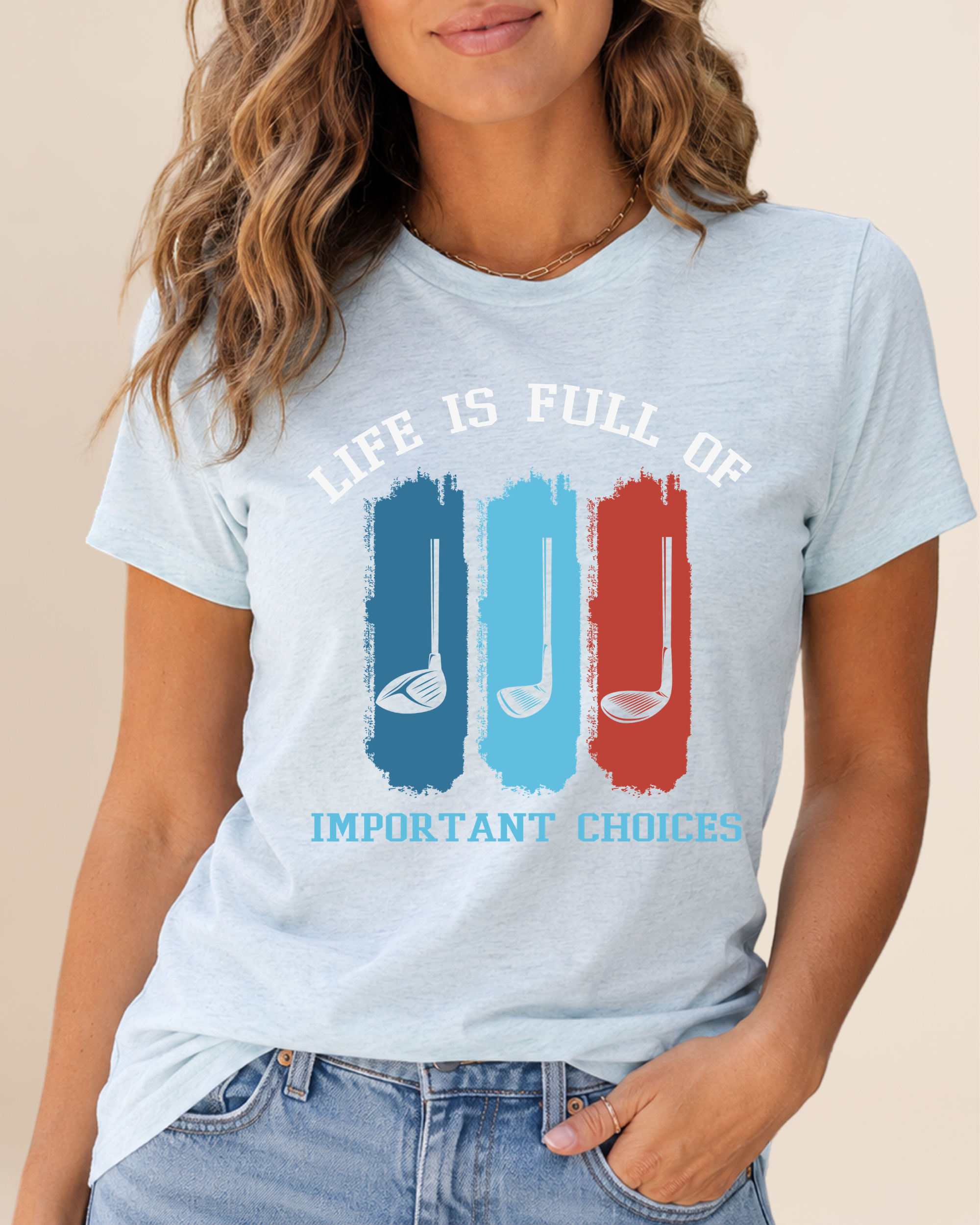 Life is full of Important Choices Adult Unisex Tee