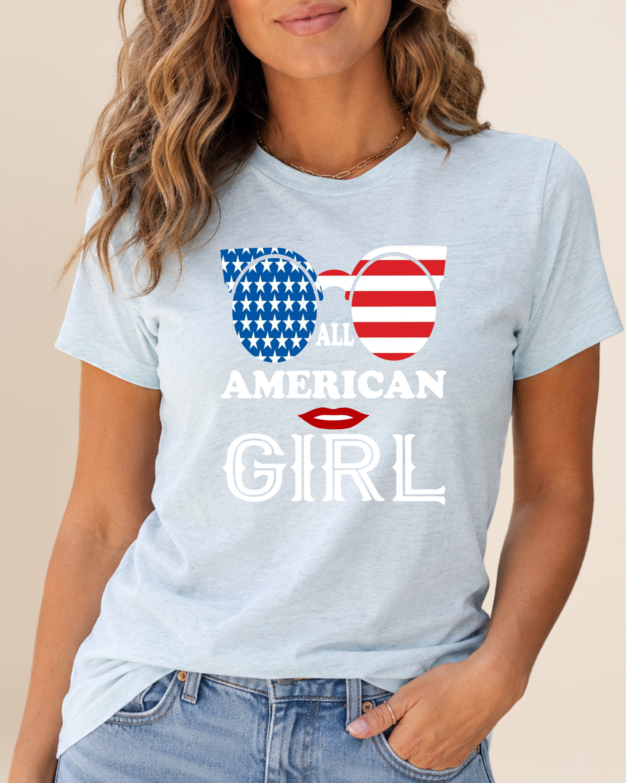 All American Girl Adult Unisex Tee