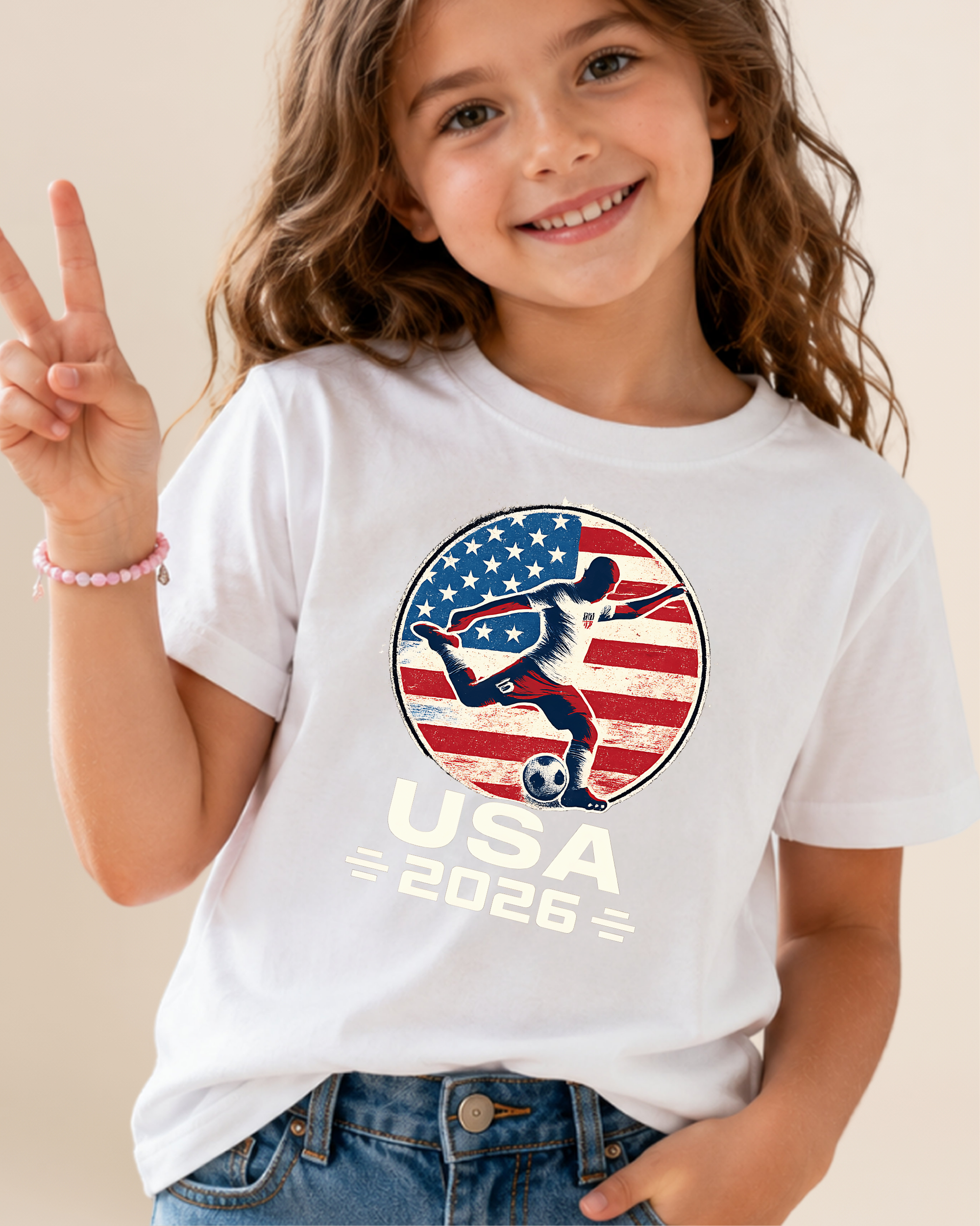 USA 2026 World Cup Soccer Youth Unisex Tee