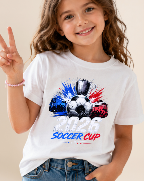 2026 Soccer Cup Youth Unisex Tee