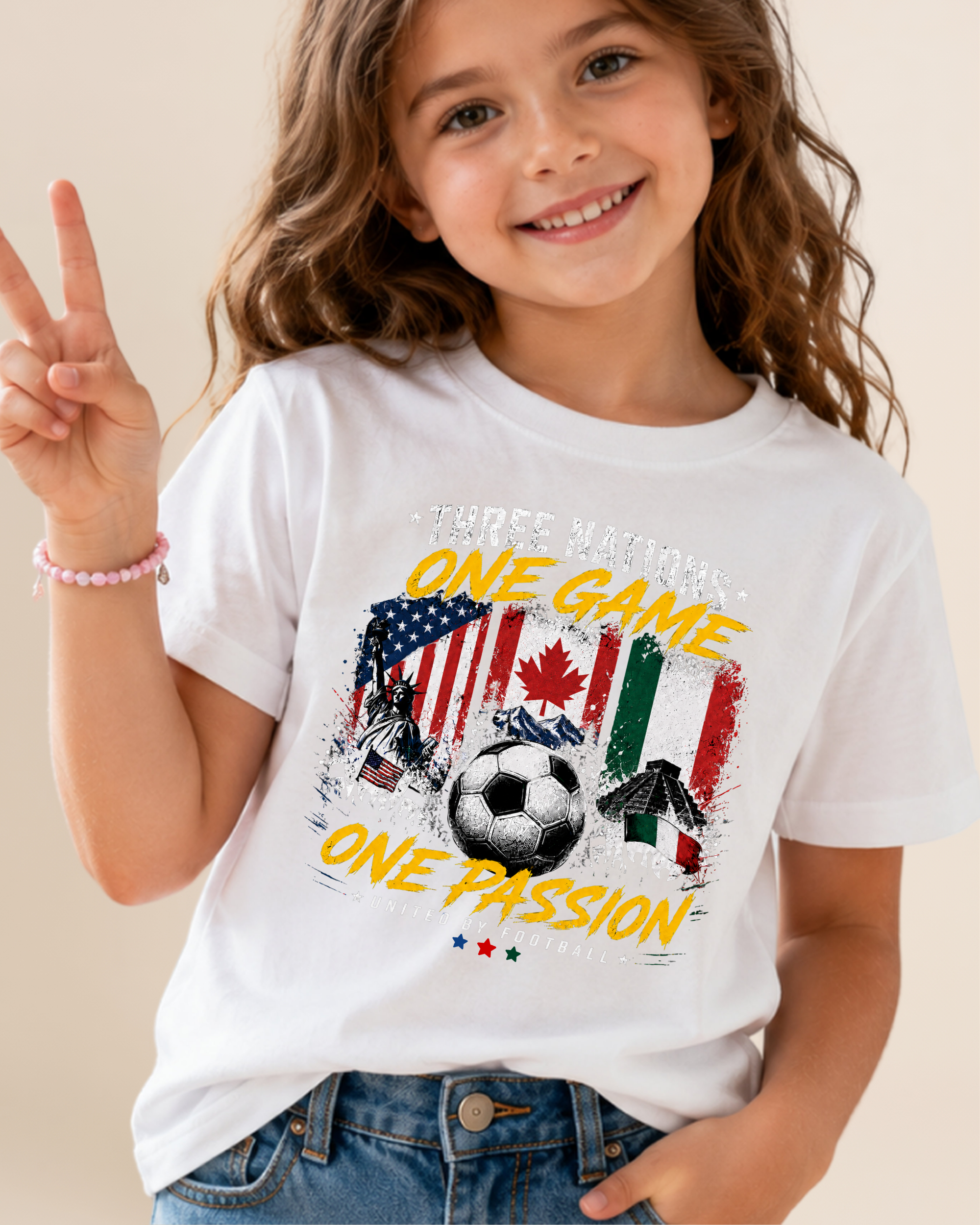Three Nations One Game Youth Unisex Tee