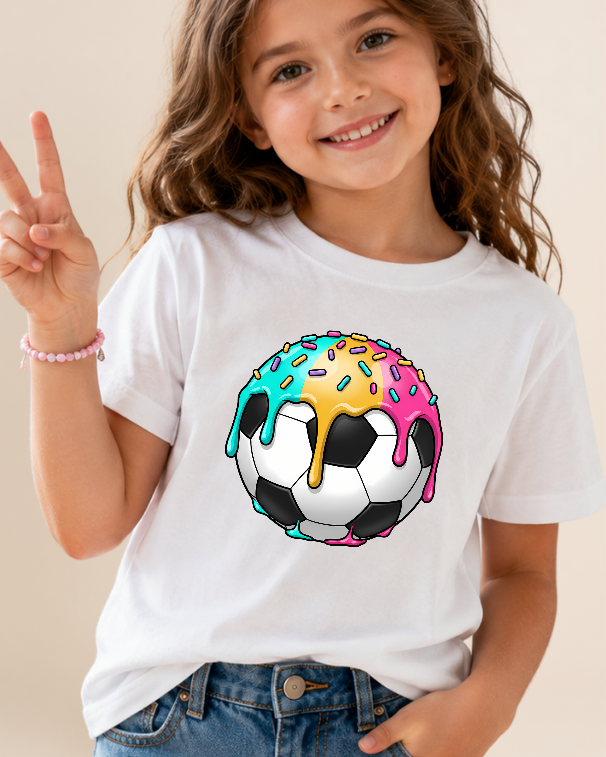 Sweet Soccer Ball Youth Unisex Tee
