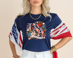 USA Adult Unisex Tee
