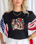USA Adult Unisex Tee